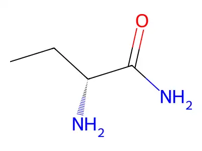 2-Aminobutanamide structure