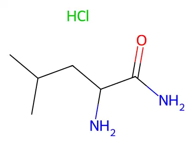 Leucinamide hydrochloride structure