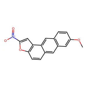 Anthra(2,1-b)furan, 8-methoxy-2-nitro- structure