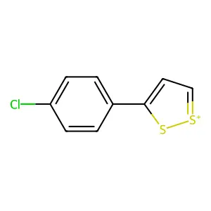 3-(4-氯苯基)二硫醇-1-鎓 structure