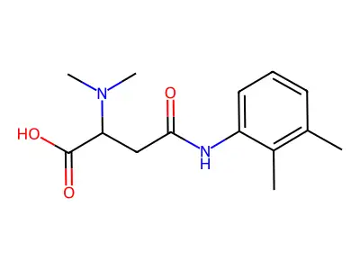 N4-(2,3-Dimethylphenyl)-N2,N2-dimethyl-L-asparagine structure