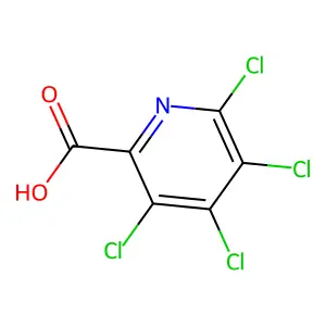 3,4,5,6-四氯吡啶-2-甲酸 structure