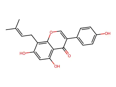 Lupiwighteone structure