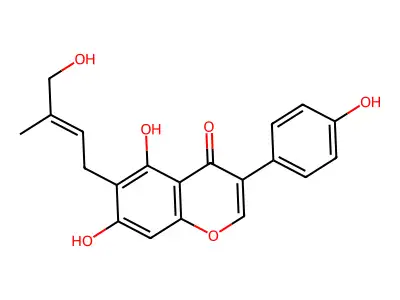 Hydroxywighteone structure