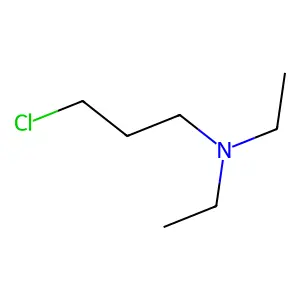 3-Chloropropyl(diethyl)amine structure