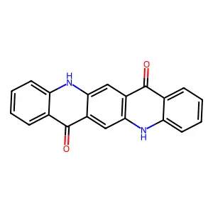 喹吖啶酮 structure