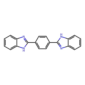 2,2'-(1,4-Phenylene)bis(1H-benzimidazole) structure