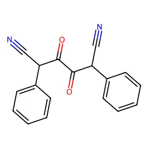 3,4-二氧代-2,5-二苯基己二腈 structure