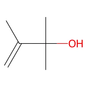 2,3-Dimethyl-3-buten-2-ol structure