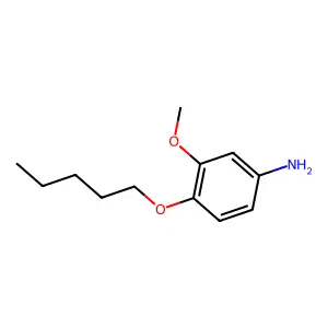 3-Methoxy-4-(pentyloxy)aniline structure