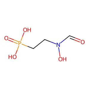 (2(Formyl-Hydroxy-Amino)-Ethyl)-Phosphonic Acid structure