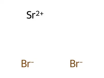 溴化鍶 structure