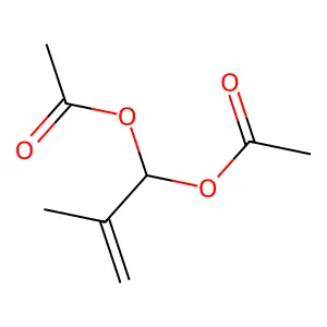 Methacrolein diacetate structure