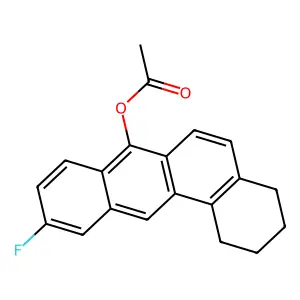 Ethanol, 2-((2-((4-butylphenyl)amino)-6-chloro-9H-purin-9-yl)methoxy)- structure