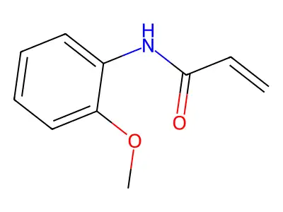 N-(2-methoxyphenyl)prop-2-enamide structure