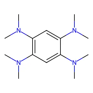 1,2,4,5-Benzenetetramine, N,N,N',N',N'',N'',N''',N'''-octamethyl- structure