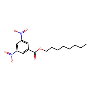 Octyl 3,5-dinitrobenzoate structure