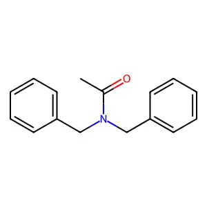 N,N-双(苄基)乙酰胺 structure