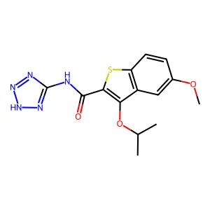CI-959游离酸 structure
