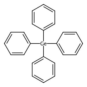 四苯基锗 structure