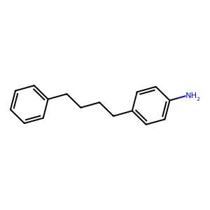 4-(4-苯丁基)苯胺 structure