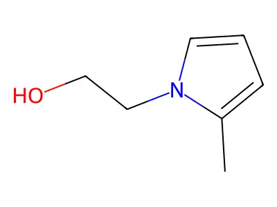 2-(2-Methylpyrrol-1-yl)ethanol structure