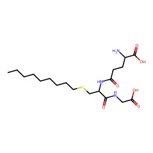 L-Gamma-Glutamyl-S-Nonyl-L-Cysteinylglycine structure