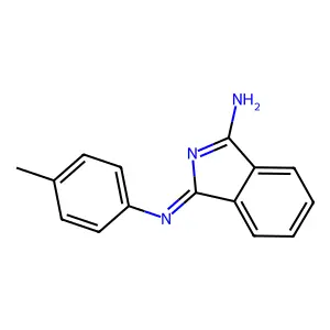 3-(4-甲基苯基)亚氨基异吲哚-1-胺 structure
