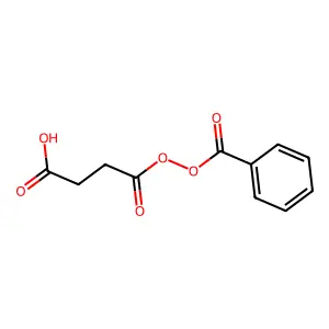 4-(苯甲酰二氧基)-4-氧代丁酸 structure