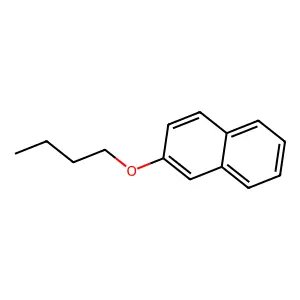 丁基-β-萘醚 structure
