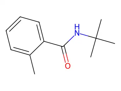 N-T-Butyl-2-methylbenzamide structure