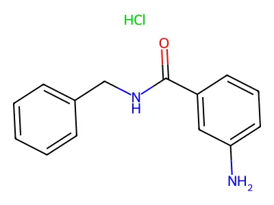 3-amino-N-benzylbenzamide structure