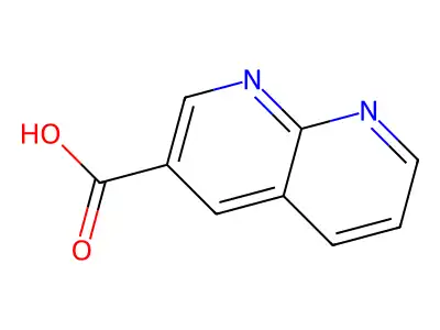 1,8-naphthyridine-3-carboxylic Acid structure