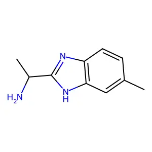 (S)-1-(5-Methyl-1H-benzo[d]imidazol-2-yl)ethanamine structure