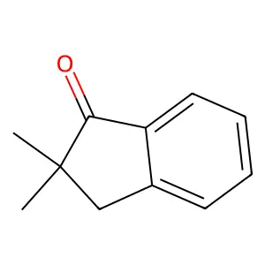 2,2-dimethyl-2,3-dihydro-1H-inden-1-one structure