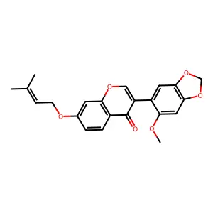 Maxima isoflavone C structure