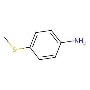 4-(Methylthio)aniline structure