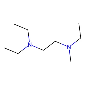1,2-Ethanediamine, N1,N1,N2-triethyl-N2-methyl- structure