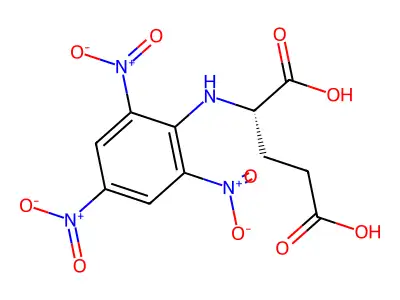2,4,6-Trinitrophenylglutamic acid structure