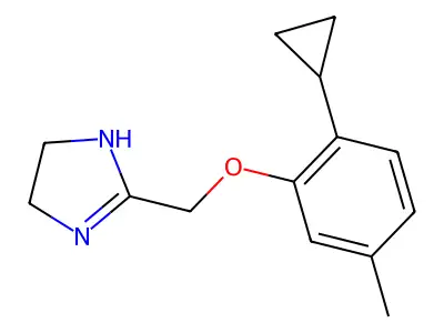 Cilutazoline structure