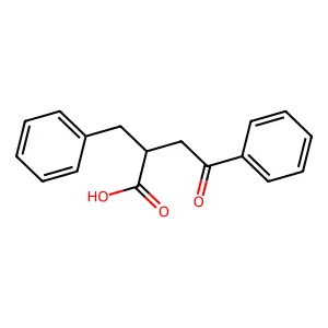 2-Benzyl-4-oxo-4-phenyl-butanoic acid structure