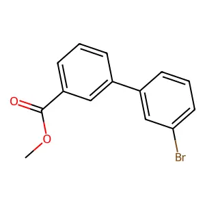 Methyl 3-(3-bromophenyl)benzoate structure