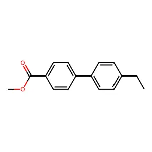 4'-Ethyl-biphenyl-4-carboxylic acid methyl ester structure