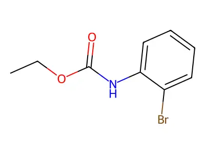 Carbamic acid, (2-bromophenyl)-, ethyl ester structure