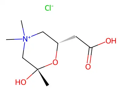 Hemiacetylcarnitinium structure