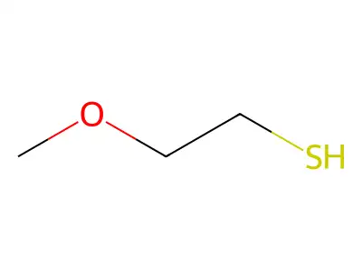 2-Methoxyethanethiol structure