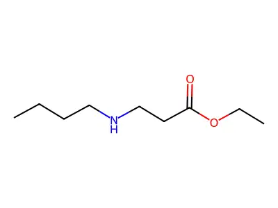 Ethyl 3-(butylamino)propanoate structure