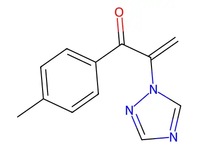 2-Propen-1-one, 1-(4-methylphenyl)-2-(1H-1,2,4-triazol-1-yl)- structure