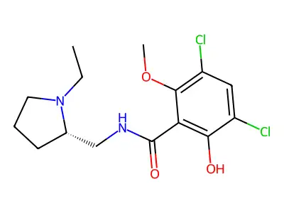 Raclopride structure