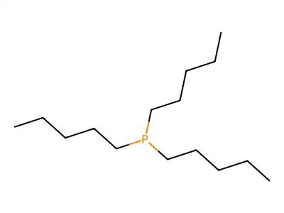 Phosphine, tripentyl- structure